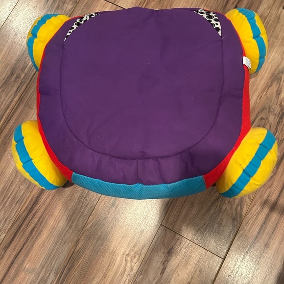 Plush Red and Yellow Kids Toy Car by - Picture 4 of 4